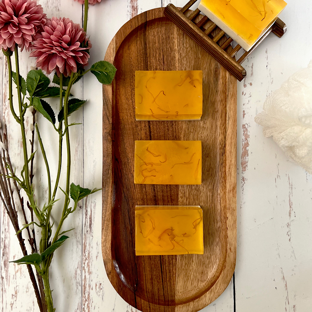 Calendula Honey & Oat Unscented Glycerin Soap