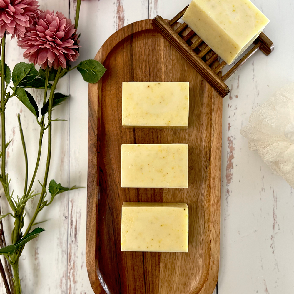 Chamomile & Calendula Unscented Goat Milk Soap