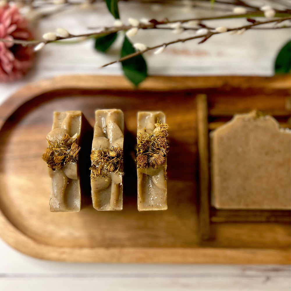 Dandelion Tea Herbal Infused Artisan Soap