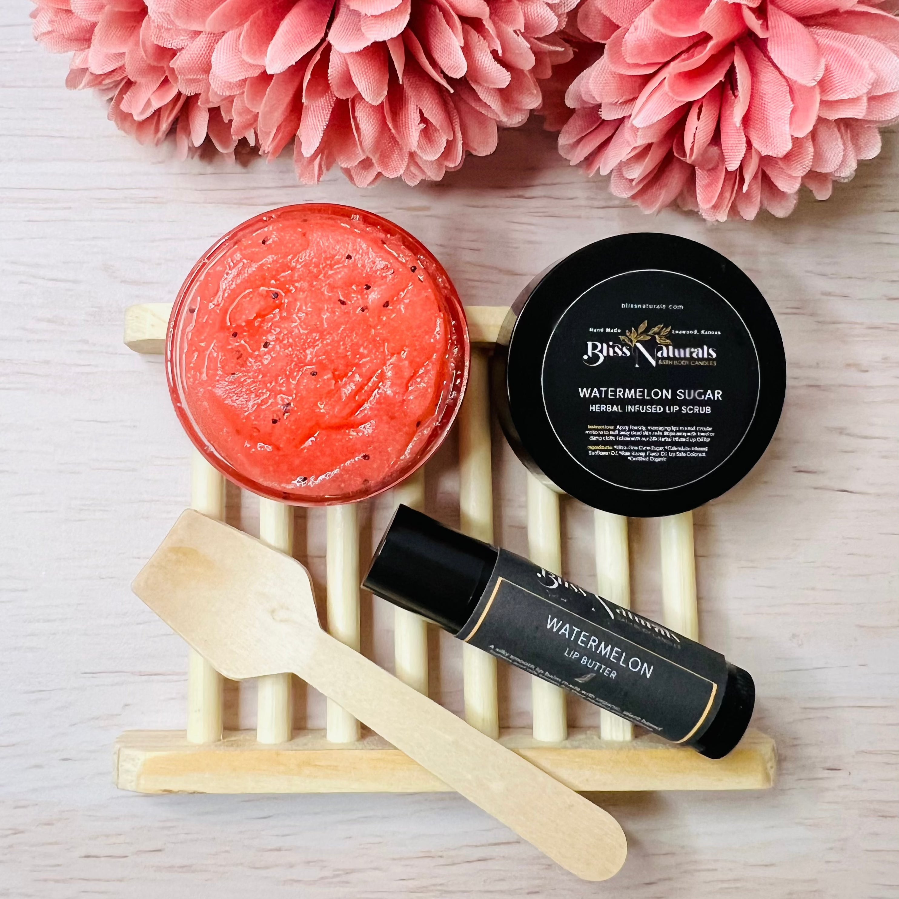 Herbal Infused Lip Scrub & Lip Butter Duo