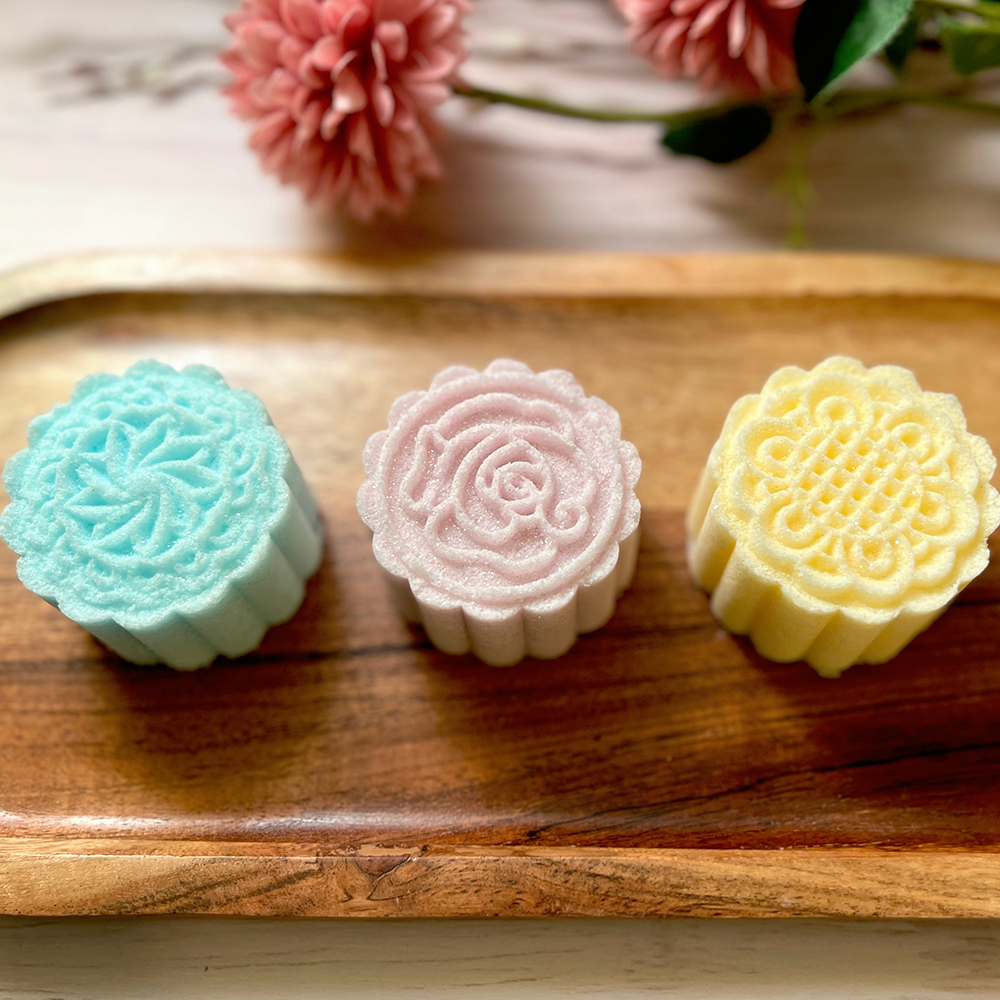 Herbal Infused Epsom Salt Moon Cakes Collection