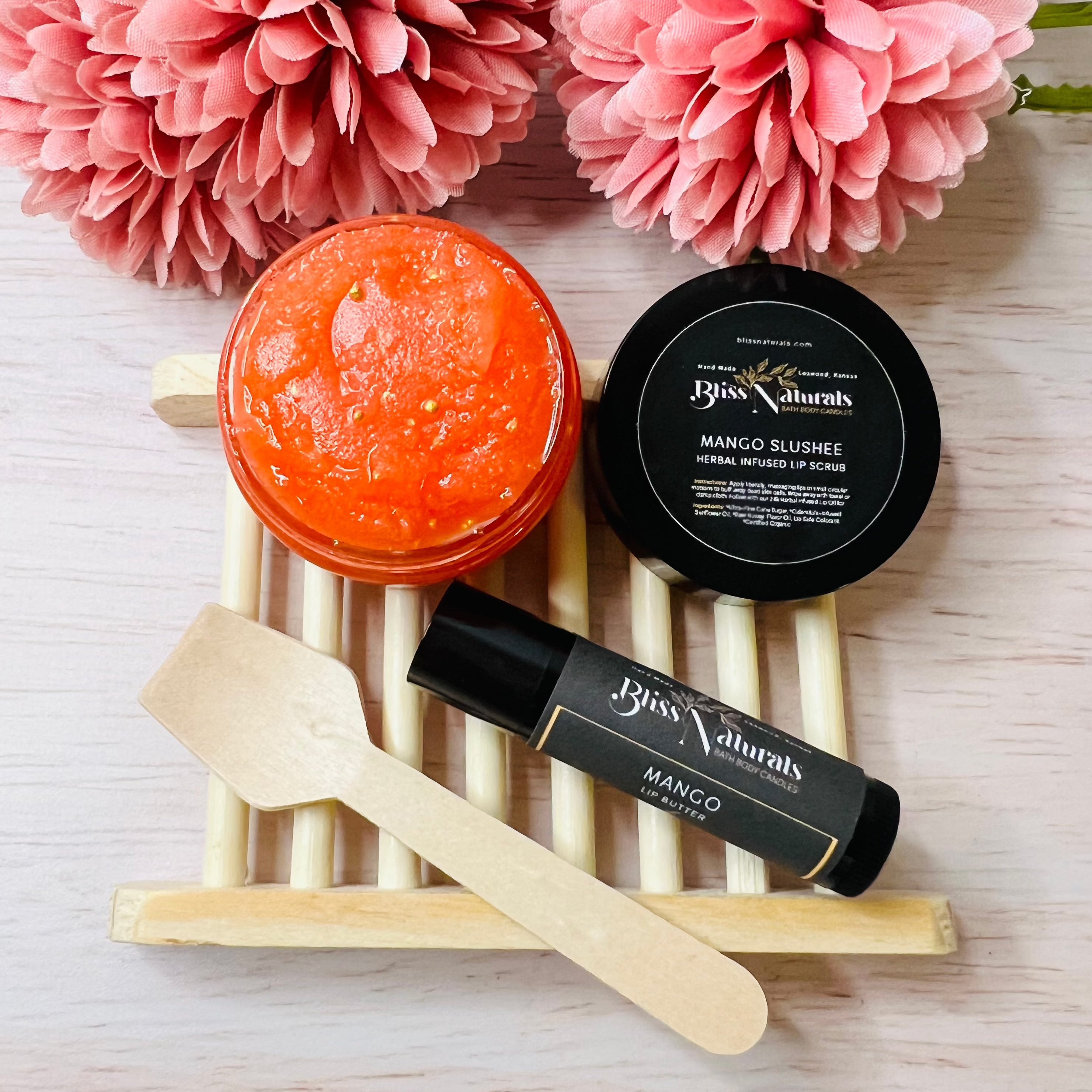 Herbal Infused Lip Scrub & Lip Butter Duo