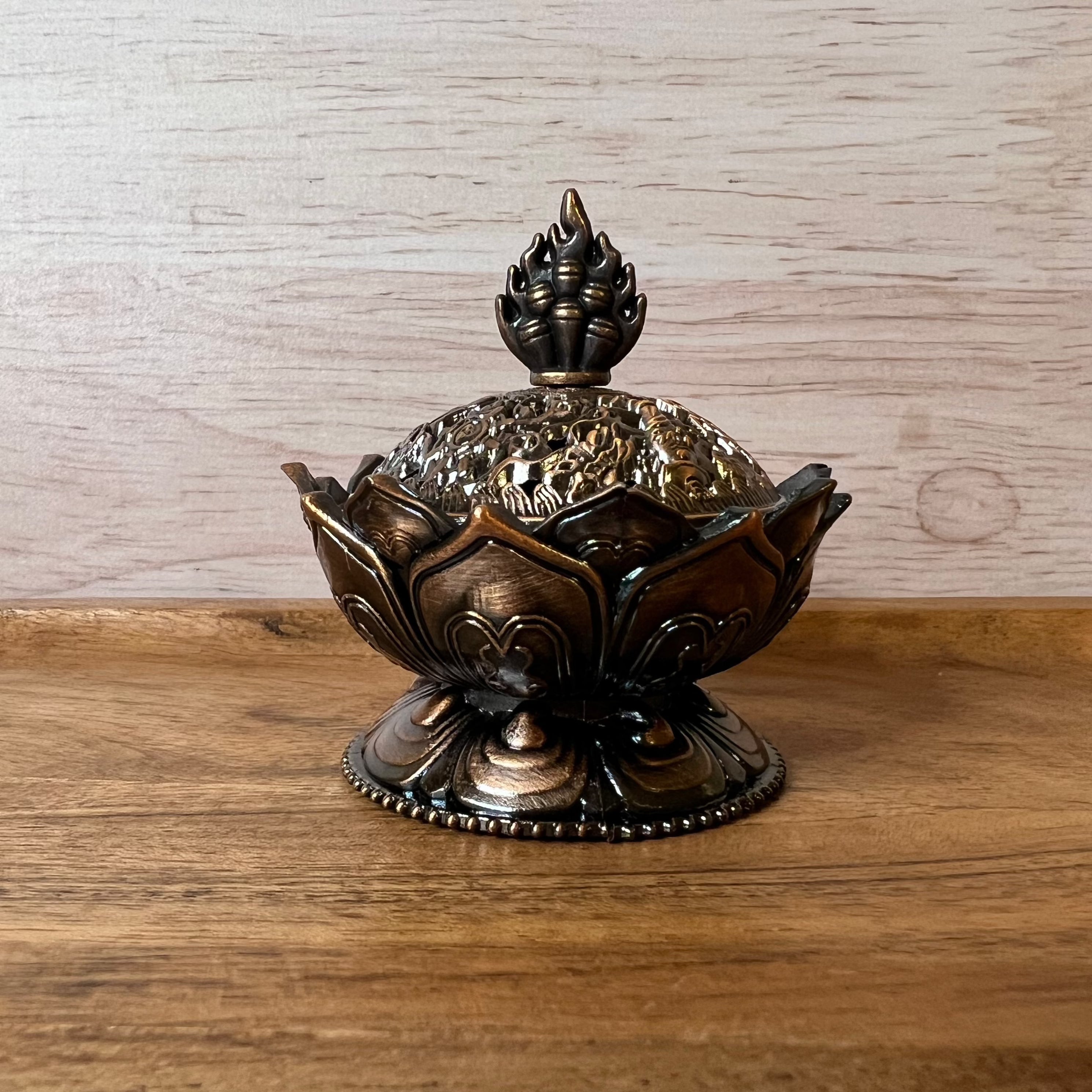 Lotus Blossom Incense Cone Burners