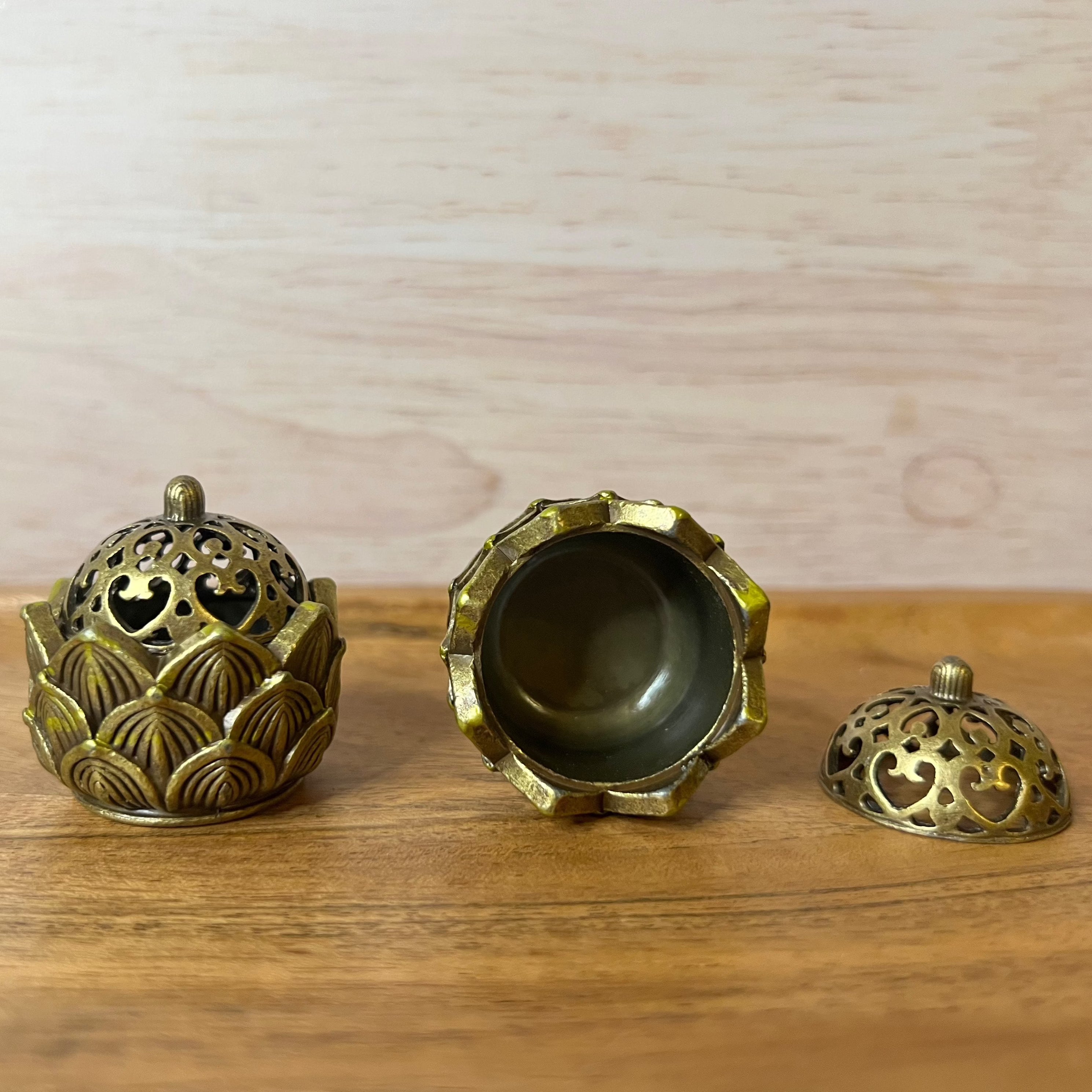 Lotus Blossom Incense Cone Burners