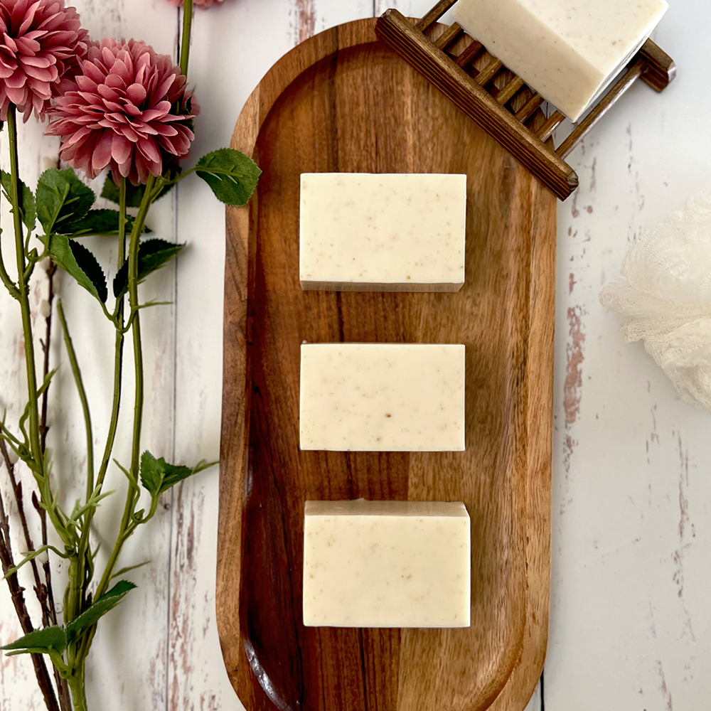 Oatmeal & Shea Unscented Soap