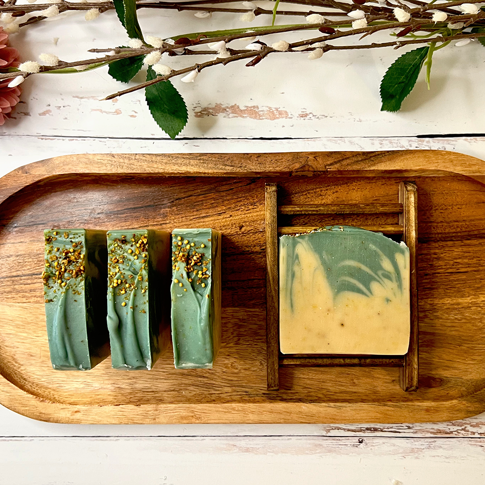 Orange Patchouli Herbal Infused Goat Milk Soap